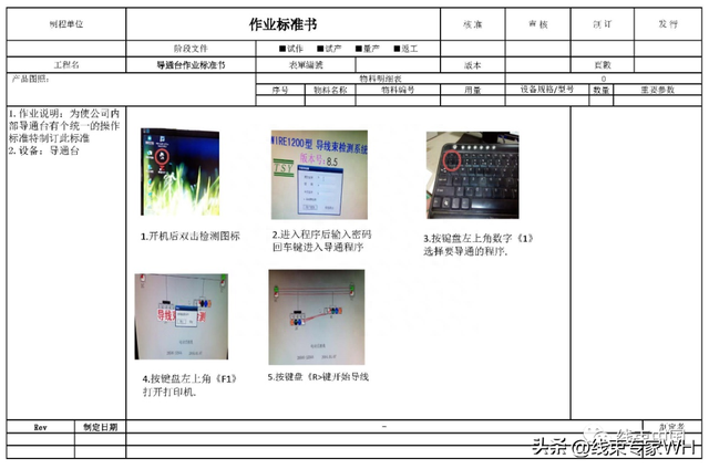 汽车线束新产品开发流程