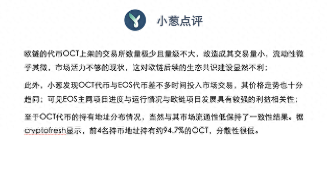 小葱深度拆解欧链OracleChain：EOS主网之战背后，是更大的生态建设之战！