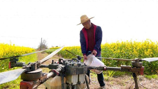 日均喷洒千亩地，无人机助力江陵春耕生产