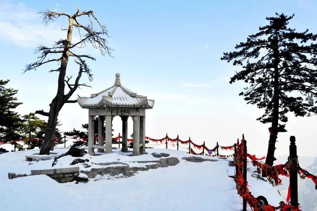 “踏雪寻梦•华山论剑”雪后初晴的华山五峰你最pick哪一个?