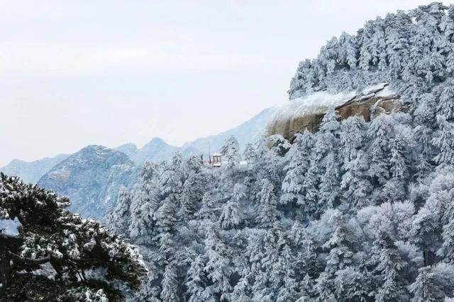 “踏雪寻梦•华山论剑”雪后初晴的华山五峰你最pick哪一个?