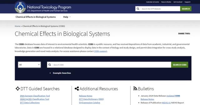 2024最新化学物质毒理性数据库汇总
