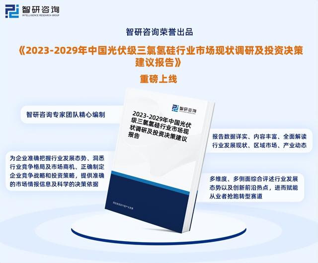 2023年光伏级三氯氢硅行业发展现状、市场前景及投资方向报告