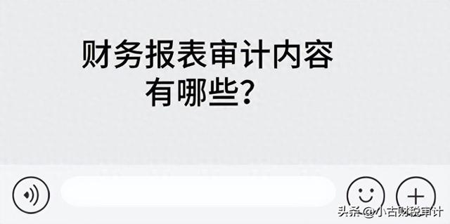 成都公司财务报表审计，审计内容包括哪些？（建议收藏）