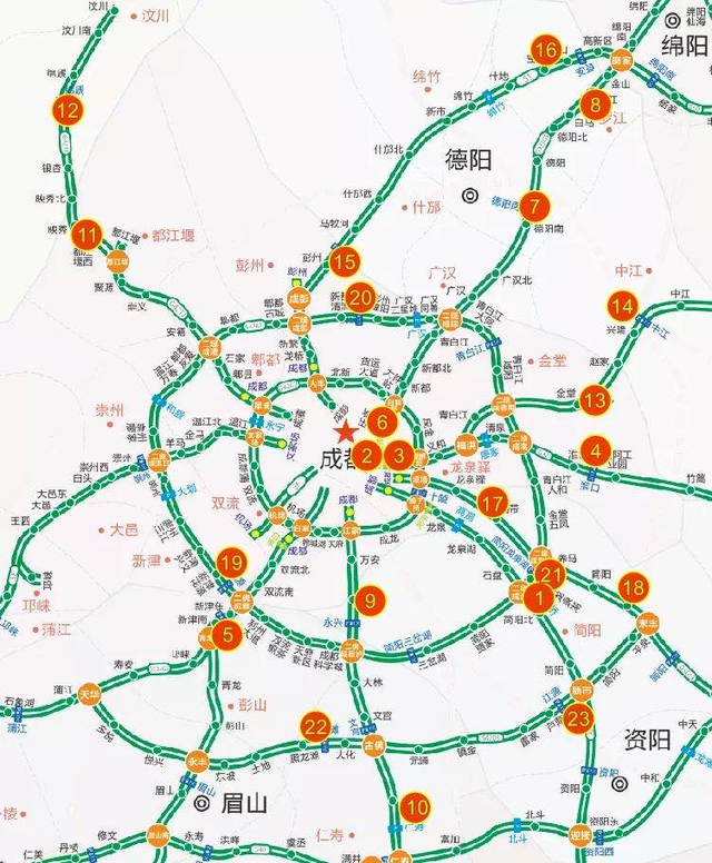 两公布一提示丨2020年“端午”假期成都周边高速出行指南来了